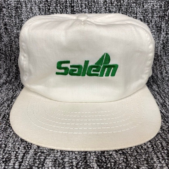 Concepts International Other - Vintage Salem Cigarettes Snapback Hat White Green Tobacco Promo‎ 90s Cap OSFM